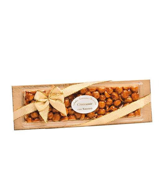 Torrone mit Haselnüssen und Honig